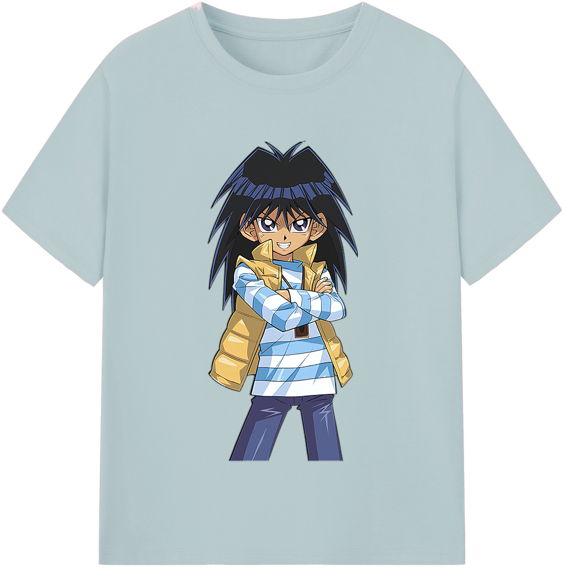 （画像用） 遊☆戯☆王 Yu-Gi-Oh! 綿100％半袖Tシャツ（フロントプリント）